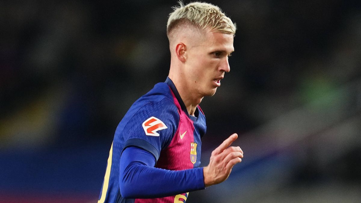 ESP: FC Barcelona, Barca - CD Leganes. La Liga EA Sports. Date 17 Dani Olmo of FC Barcelona during the La Liga EA Sports match between FC Barcelona and CD Leganes played at Lluis Companys Stadium o...