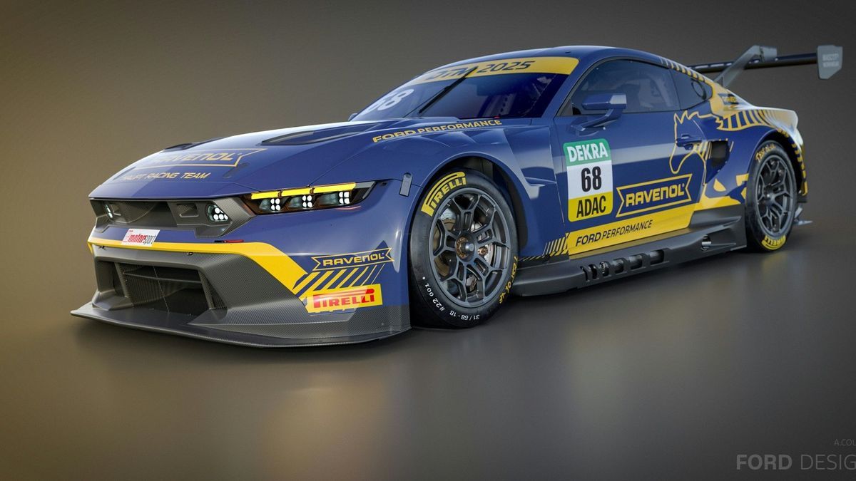 Der Mustang GT3 soll ab 2025 in der DTM starten