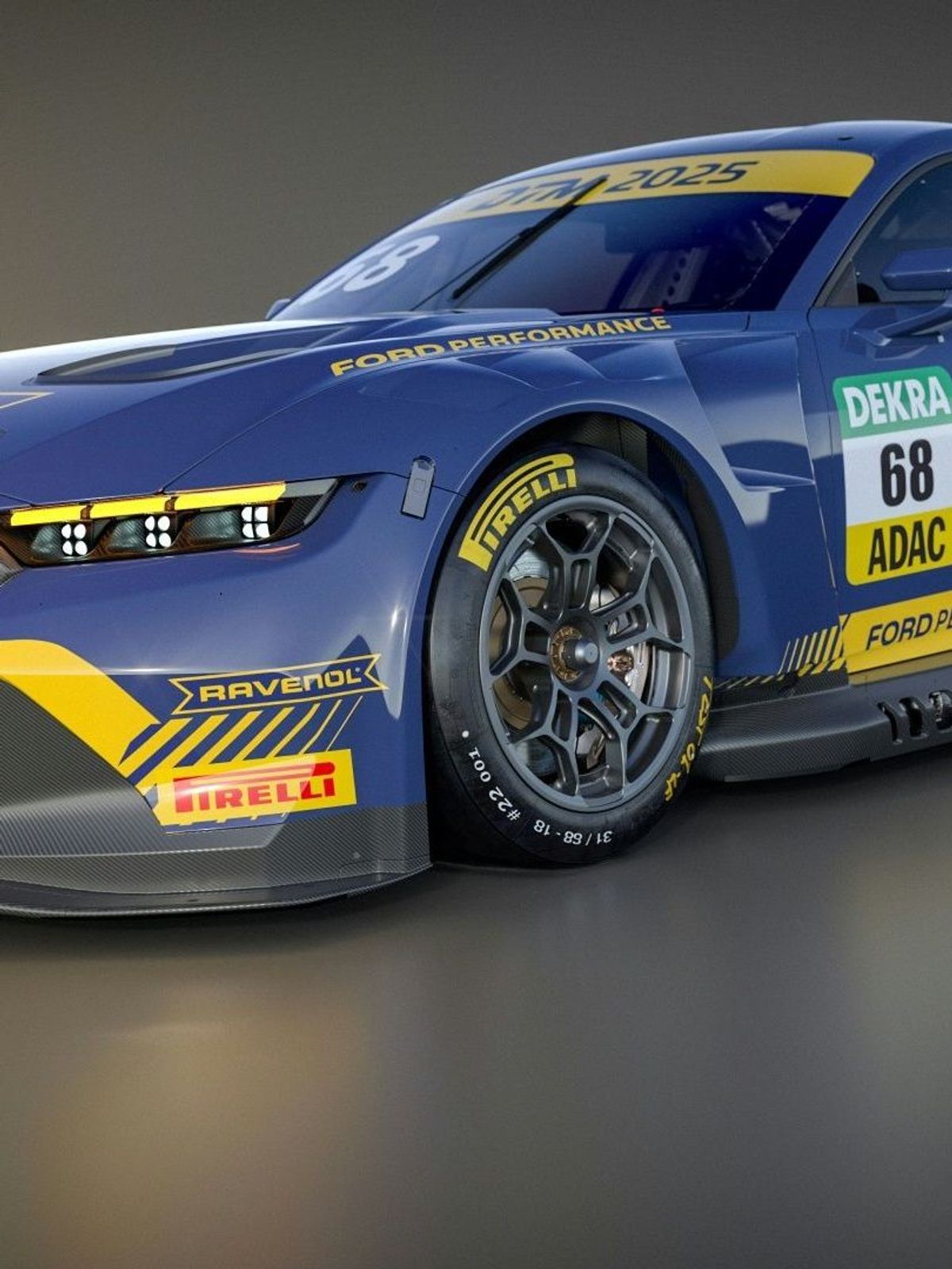 Der Mustang GT3 soll ab 2025 in der DTM starten