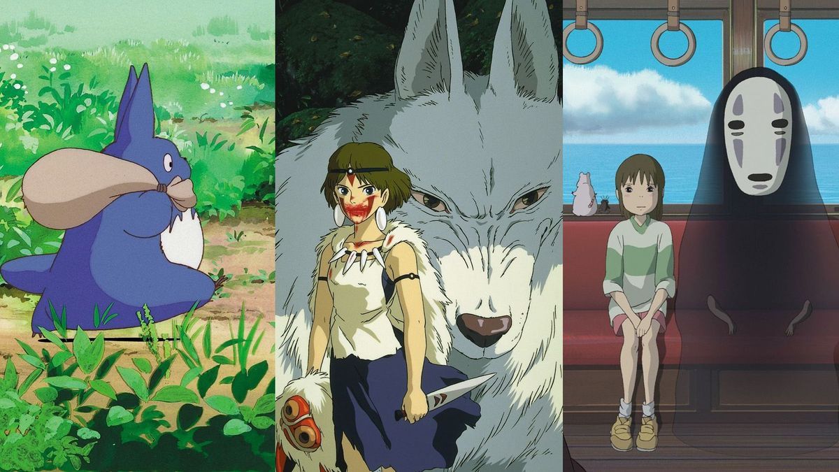 Ghibli Filme: Mein Nachbar Totoro, Prinzessin Mononoke, Chihiros Reise ins Zauberland