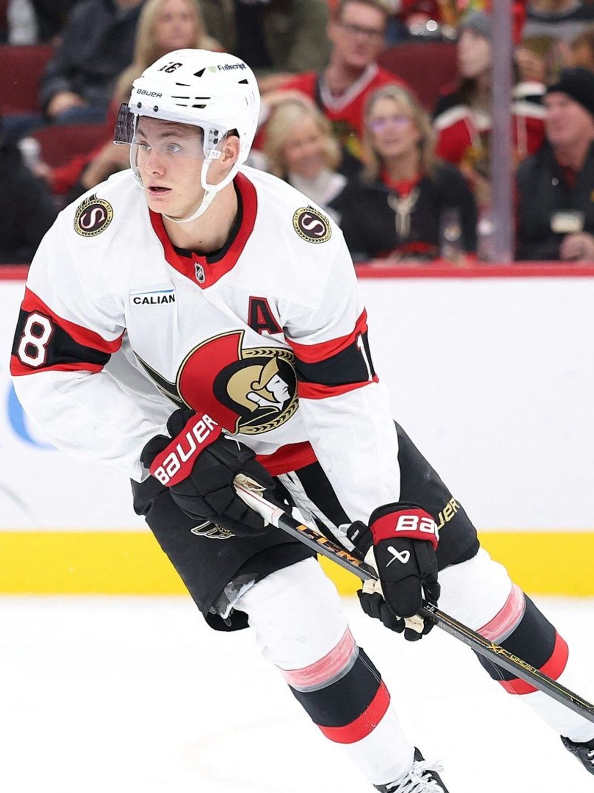 Stützle trifft doppelt gegen Sturm