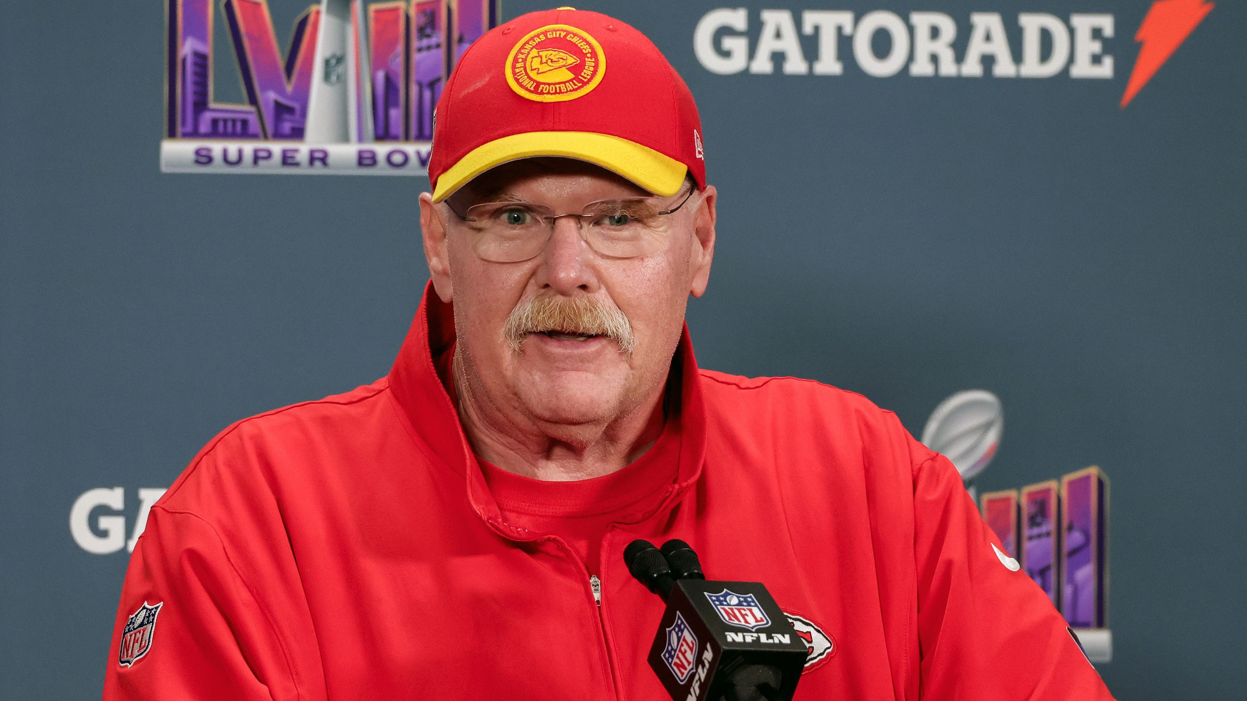 <strong>Platz 30 (geteilt): Andy Reid (Kansas City Chiefs)</strong><br>Gewinn bei 100 Dollar Einsatz: 6.000 Dollar