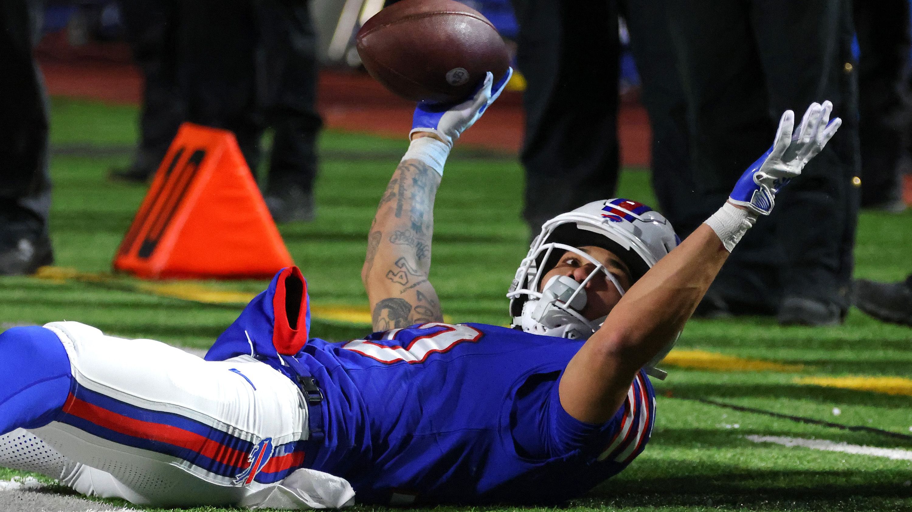 <strong>Platz 13:&nbsp;Buffalo Bills</strong><br>-Penalty Yards pro Spiel in der Saison&nbsp;2023:&nbsp;49,2<br>-Penalty Yards pro Spiel aus den letzten drei Partien: 31,0