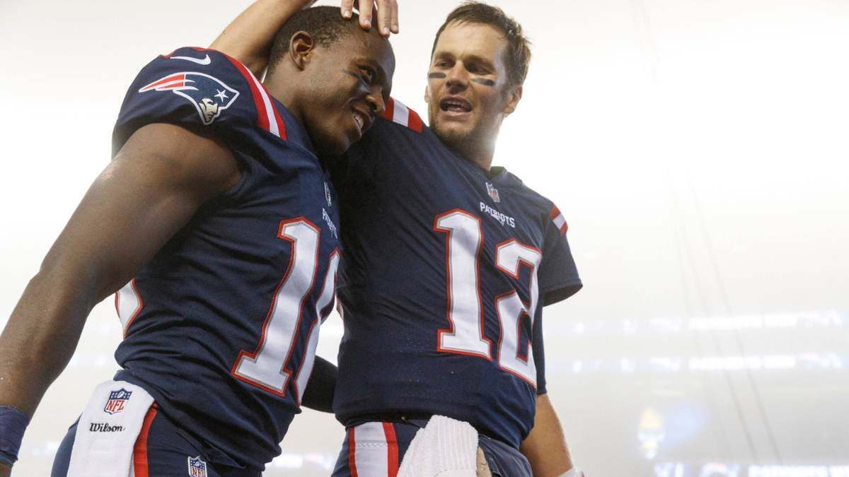 <strong>New England Patriots</strong><br>
                Matthew Slater (l., Wide Receiver, Special Teamer) seit 2008 (beendet wohl seine Karriere)