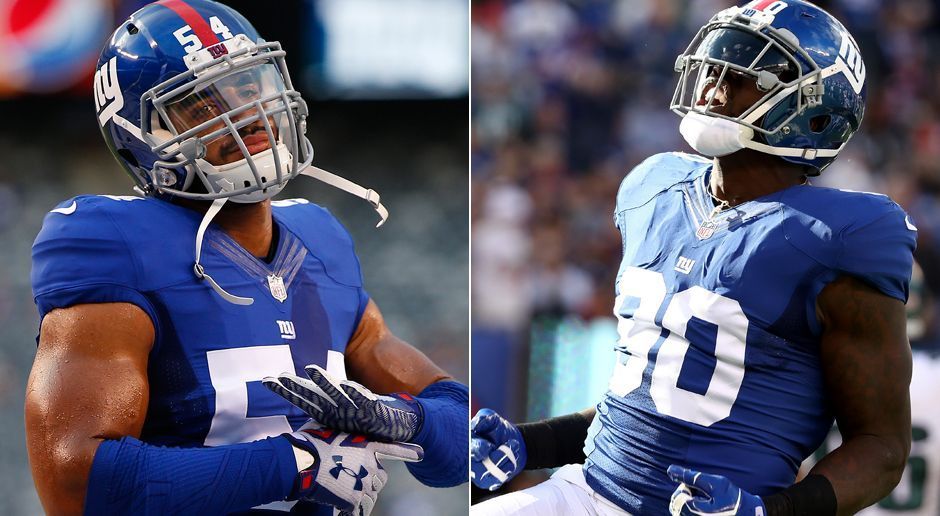 
                <strong>Platz 9: New York Giants</strong><br>
                Jason Pierre-Paul (7) & Olivier Vernon (8,5): Combined 15,5 Sacks. Zwei gestandene NFL-Profis mit zusammen 17,5 Fingern. Beeindruckend, zu was JPP nach seinem Unfall noch im Stande ist zu leisten. Im März hat er völlig verdient einen neuen Monster-Vertrag erhalten. Vernon legte in seiner ersten Giants-Saison 2016 gleich mal einen Karriere-Bestwert von 63 Tackles hin.
              