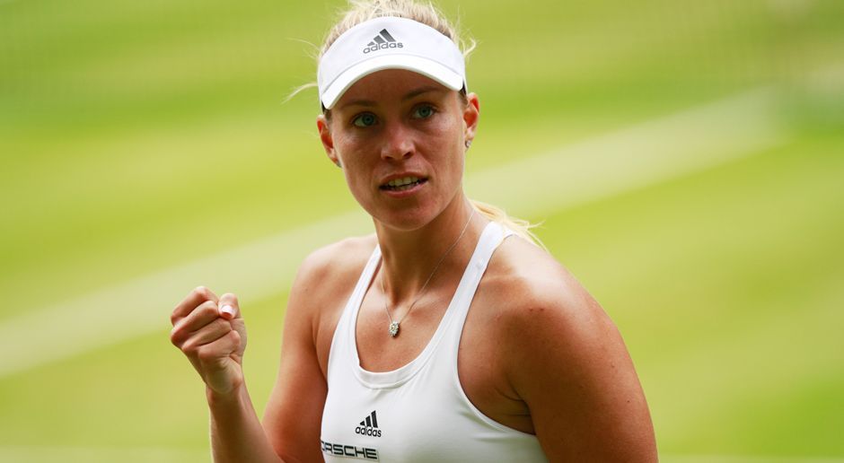 
                <strong>Wimbledon</strong><br>
                ... nur einen Monat später präsentierte sie sich wieder in Topform. In Wimbledon rauschte sie durch das Turnier, schlug unter anderem Simona Halep und Venus Williams und gab bis zum Finale keinen Satz ab. 
              