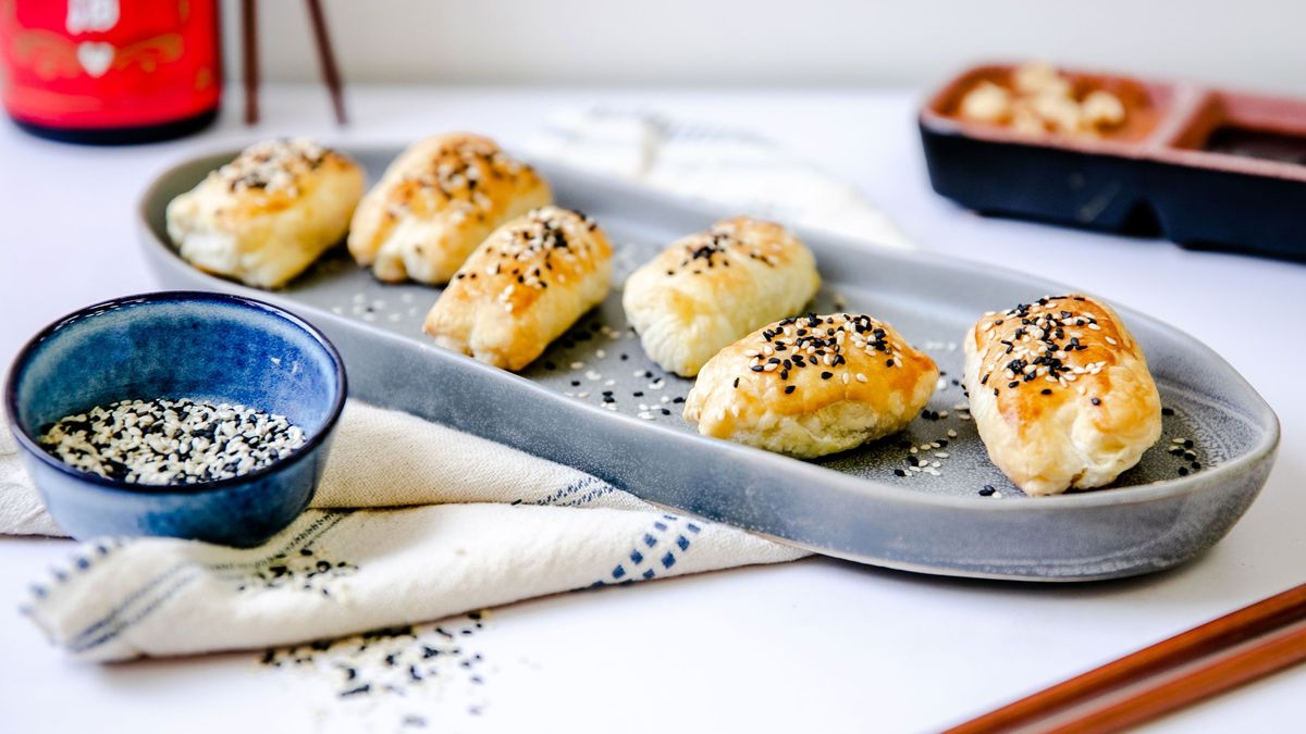 Asiatische Sausage-Rolls