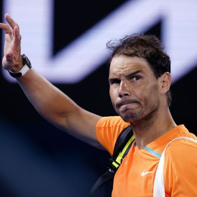 Tennis-Star Rafael Nadal bei den Australian Open