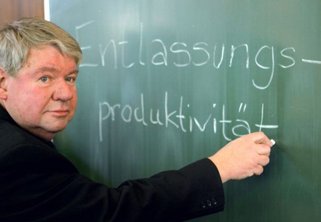 Er ist der Erfinder des Unworts: Sprachwissenschaftler Horst Dieter Schlosser.