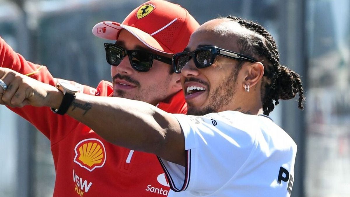 Charles Leclerc und Lewis Hamilton sind ab 2025 Teamkollegen bei Ferrari