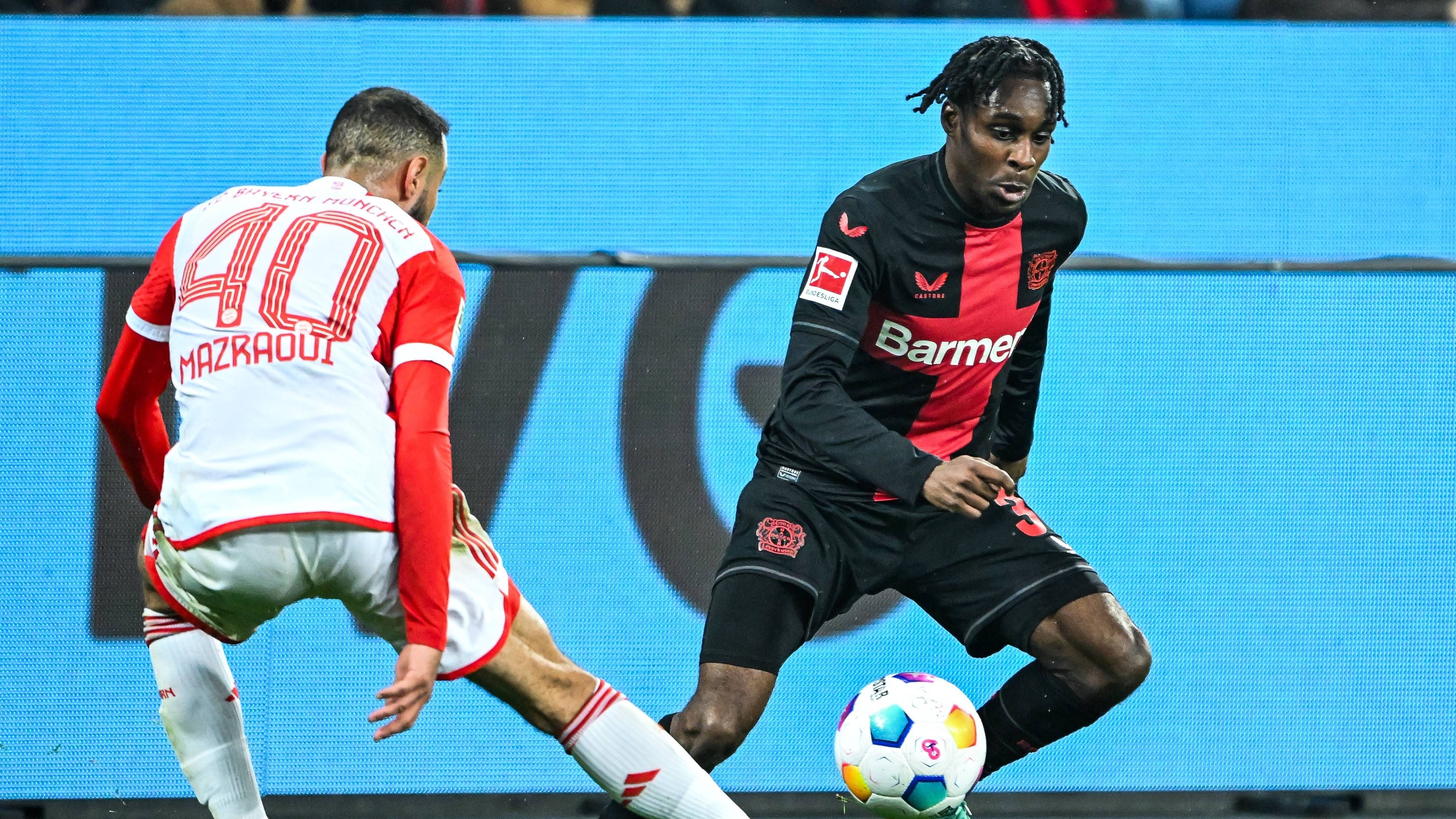 <strong>Jeremie Frimpong (Bayer Leverkusen)</strong><br>Kommt in der 65. Minute für Nathan Tella ins Spiel. Erarbeitet sich wenig später gegen Min-jae seine erste Torchance. Trifft nach 88 Minuten nur den Pfosten. Schließt in den Schlusssekunden einen Konter aufs leere Tor perfekt ab. <em><strong>ran</strong></em><strong>-Note: 2</strong>