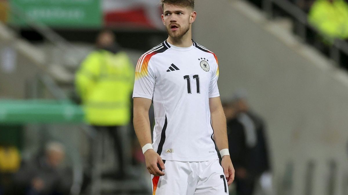 Jan Thielmann im Trikot der deutschen U21