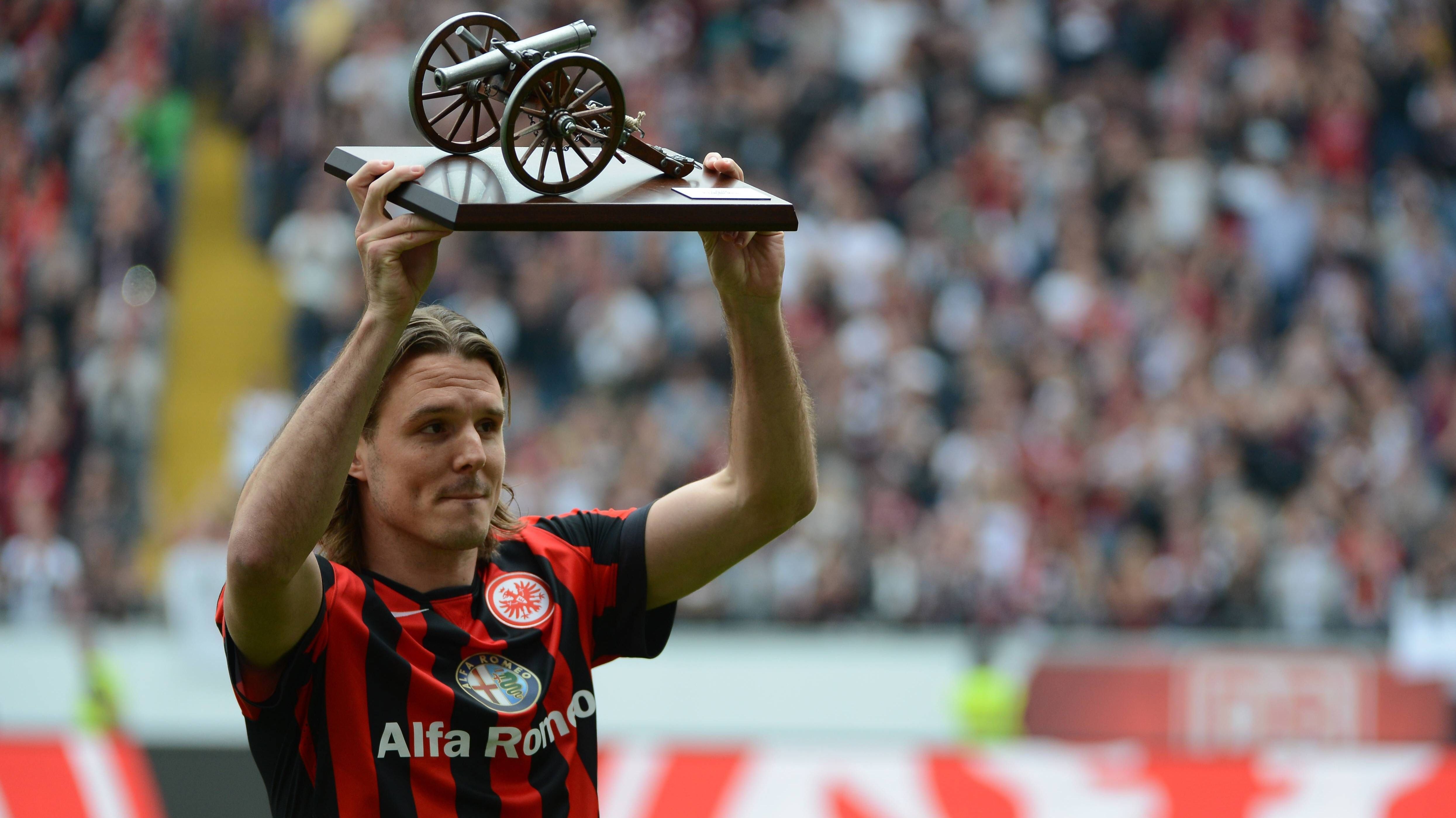 <strong>Saison 2014/15: Alexander Meier</strong><br>Klub: Eintracht Frankfurt<br>Tore: 19