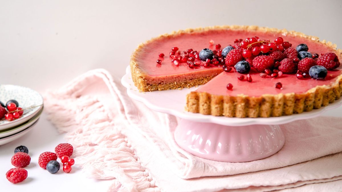 Cranberrytarte