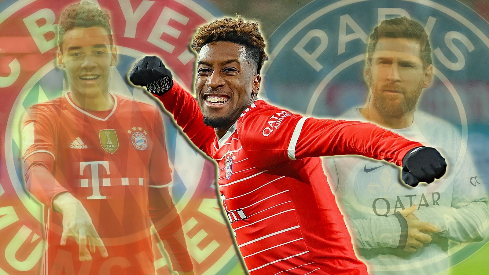 Head-to-Head zwischen dem FC Bayern und Paris St