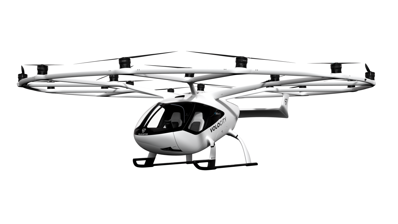 Der Volocity von Volocopter soll ab 2023 als Taxidrohne in Singapur fliegen.