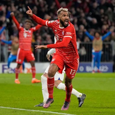 FC Bayern gegen Paris Saint Germain in der Allianz Arena in München.