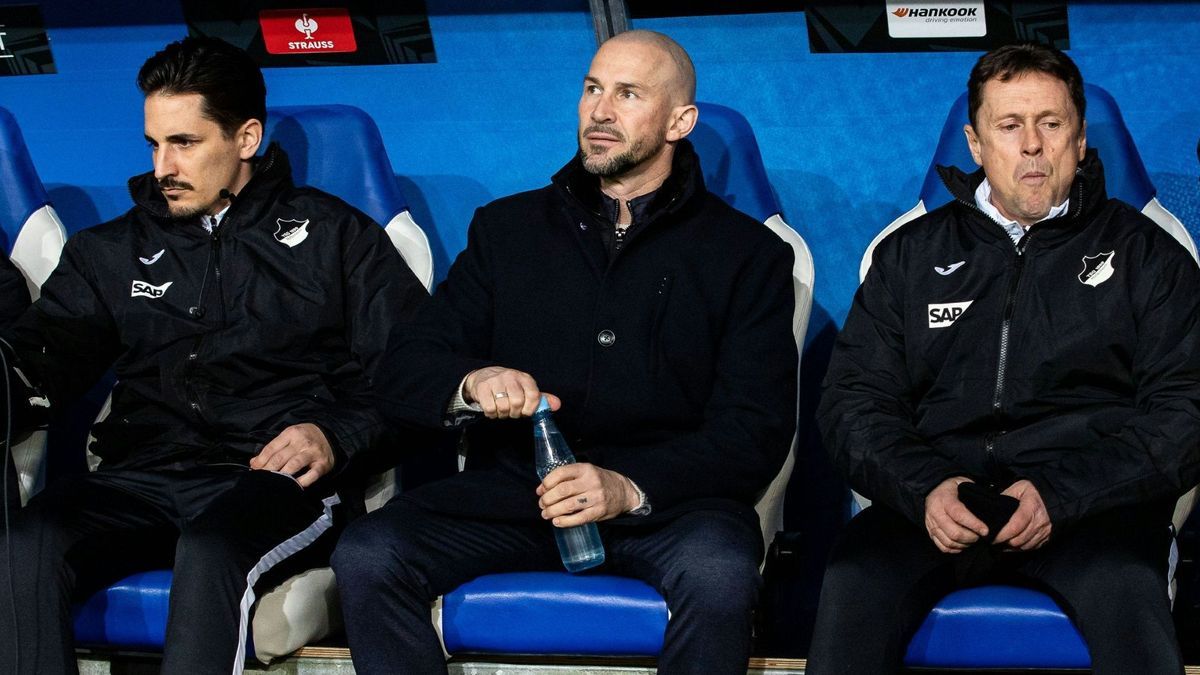 Benjamin Hübner (l.) ist aktuell Co-Trainer bei der TSG