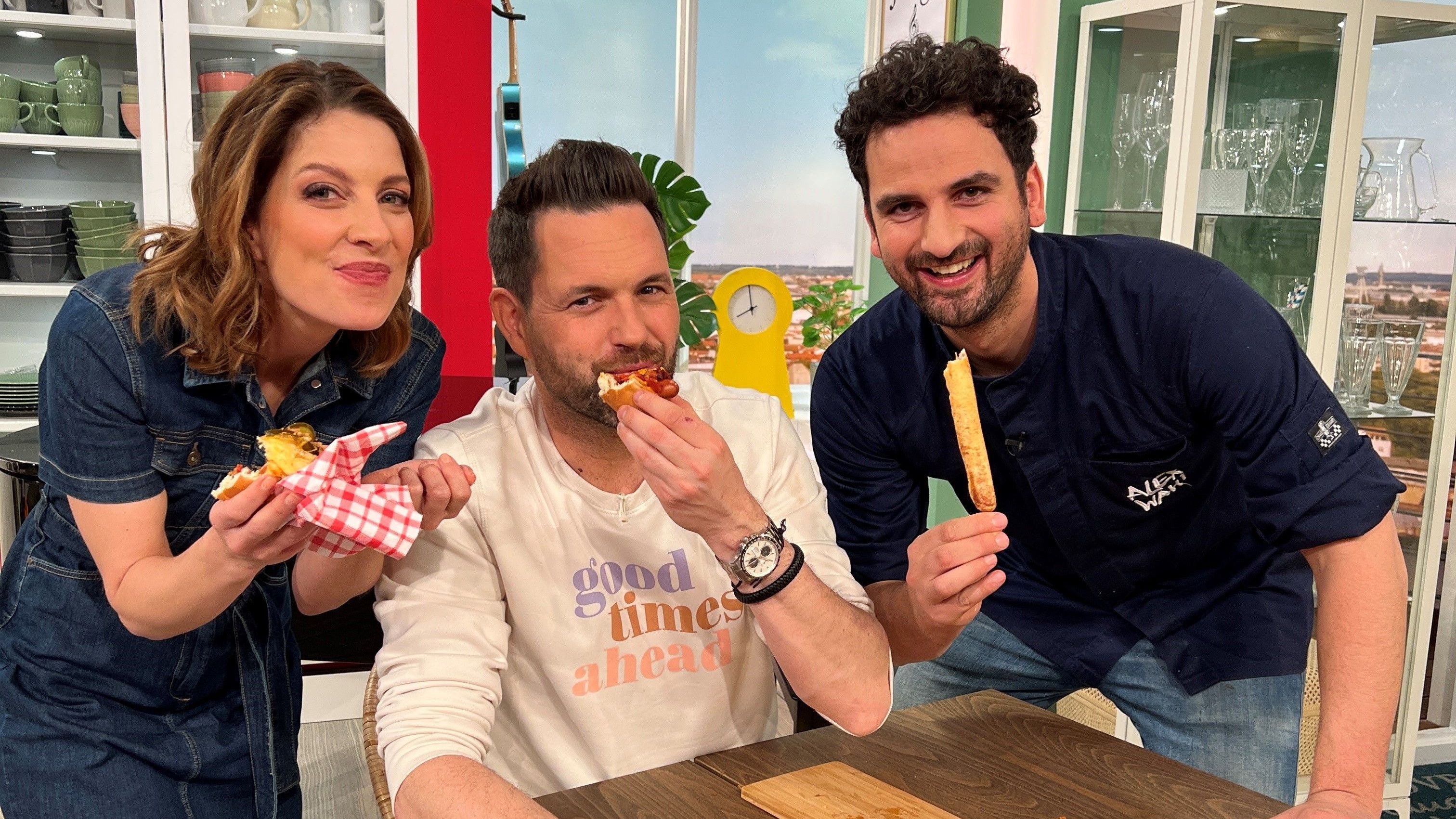 Das Team vom "SAT.1 Frühstücksfernsehen".