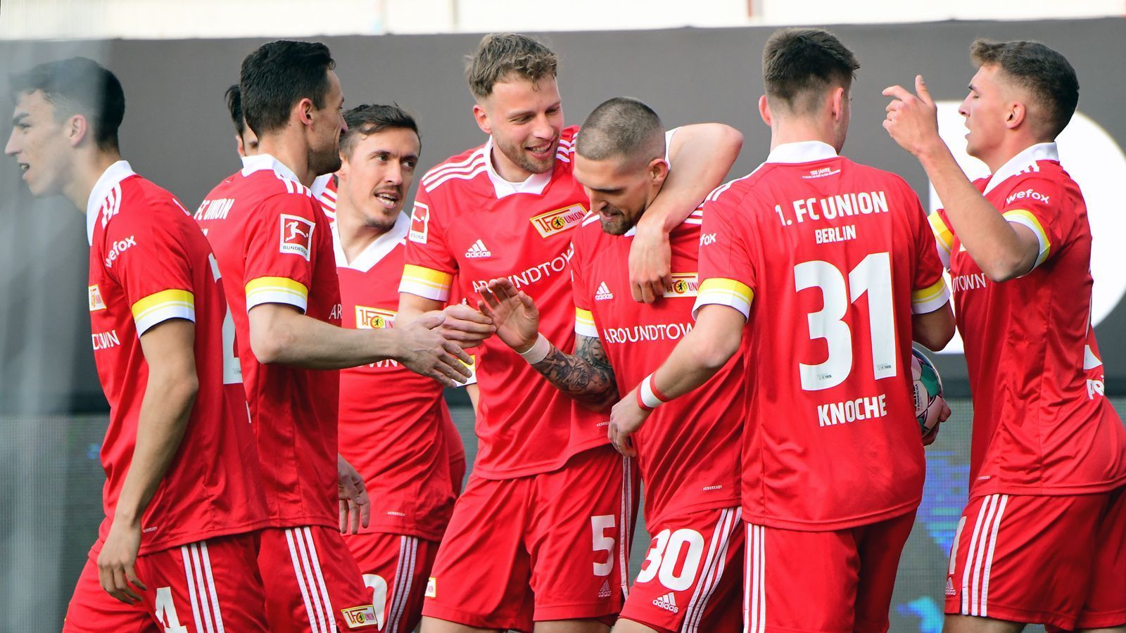 
                <strong>1. FC Union Berlin</strong><br>
                &#x2022; Durchschnittlicher Tabellenplatz der Bundesliga-Gegner des Restprogrammes: 3,66 - <br>&#x2022; Stärkster Gegner des Restprogrammes: RB Leipzig (aktuell Platz 2) - <br>&#x2022; Schwächster Gegner des Restprogrammes: Bayer Leverkusen (aktuell Platz 6) -<br>&#x2022; Verbleibende Gegner: VfL Wolfsburg (A, 3.), Bayer 04 Leverkusen (A, 6.), RB Leipzig (H, 2.) -<br>
              