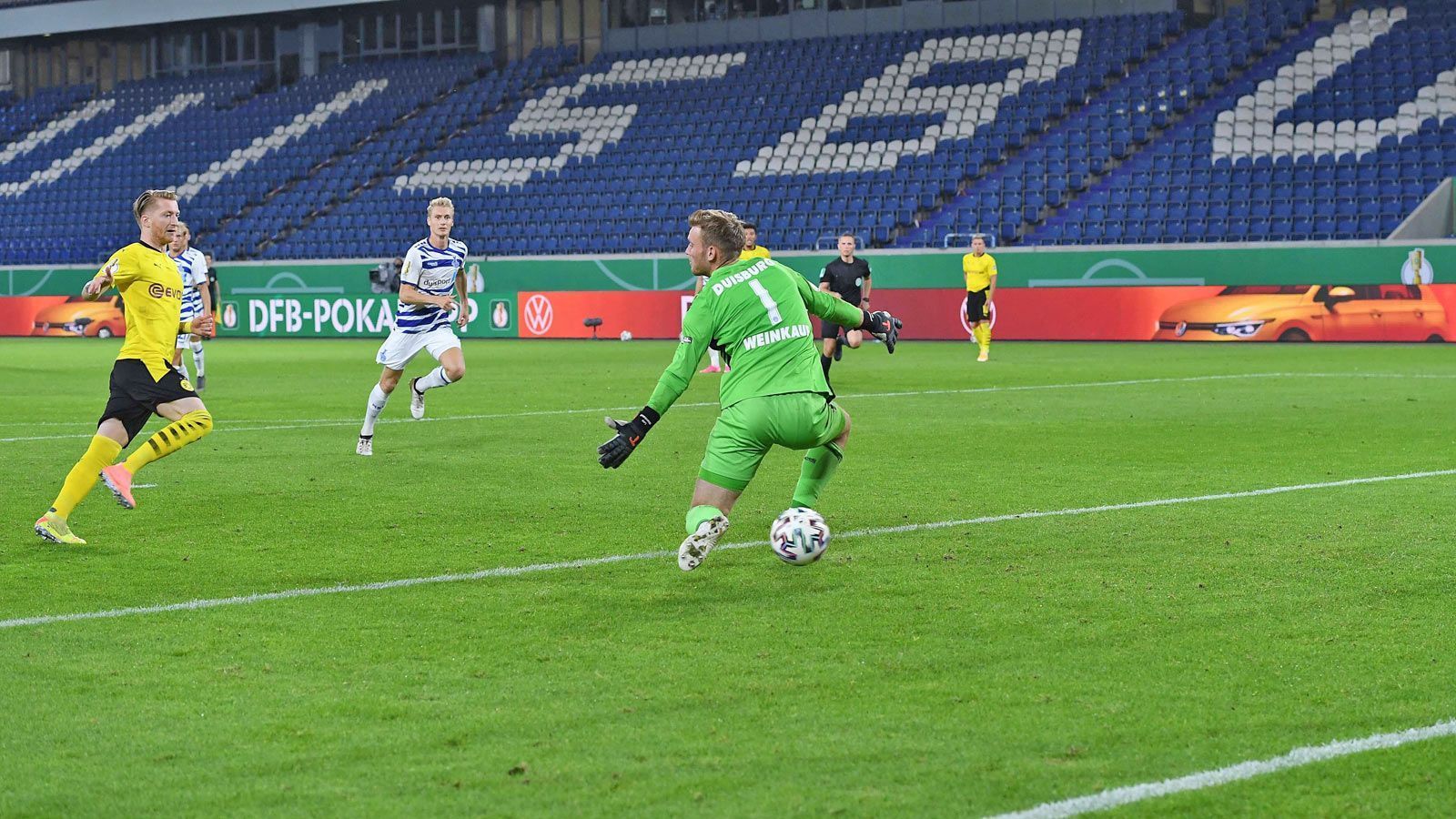 DFBPokal Die Montagsspiele der 1. Runde live im TV und Stream
