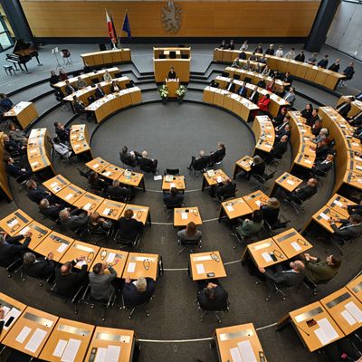 Blick in eine Plenarsitzung des Thüringer Landtags.