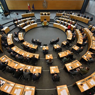 Blick in eine Plenarsitzung des Thüringer Landtags.