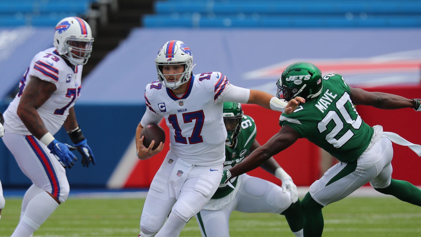 
                <strong>11. Josh Allen</strong><br>
                - Team: Buffalo Bills- Position: Quarterback
              