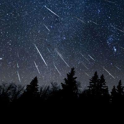 Meteoriten-Schauer zum Jahresbeginn