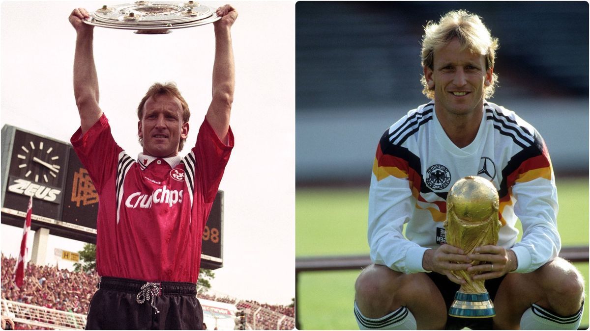 Andreas Brehme Lautern WM 1990 Pokal