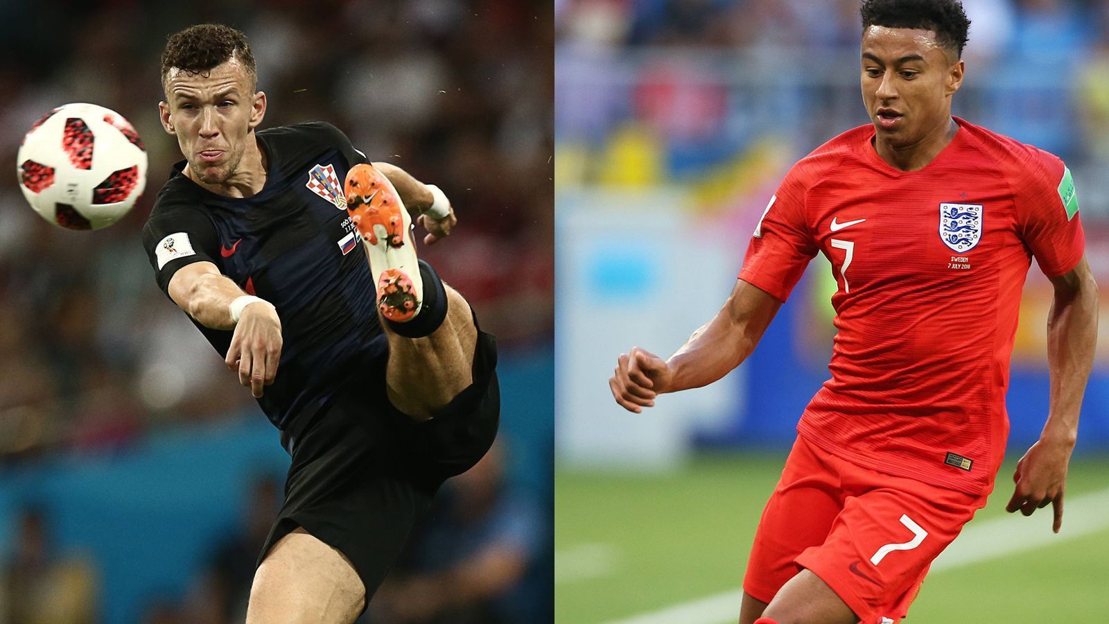 
                <strong>Ivan Perisic vs. Jesse Lingard</strong><br>
                Lingard ist ein passsicherer Dauerläufer hinter Kane, macht von rechts Tempo und ein Schlüsselspieler von Southgate, der große Stücke auf ihn hält. Perisic ist in der Reihe der kroatischen Stars der unauffälligste. Dabei ist er in allem irgendwie gut und vor allem flexibel. Eine Allzweckwaffe. Unentschieden.
              