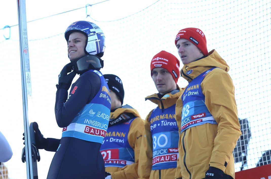 Andreas Wellinger und seine Teamkollegen in Innsbruck