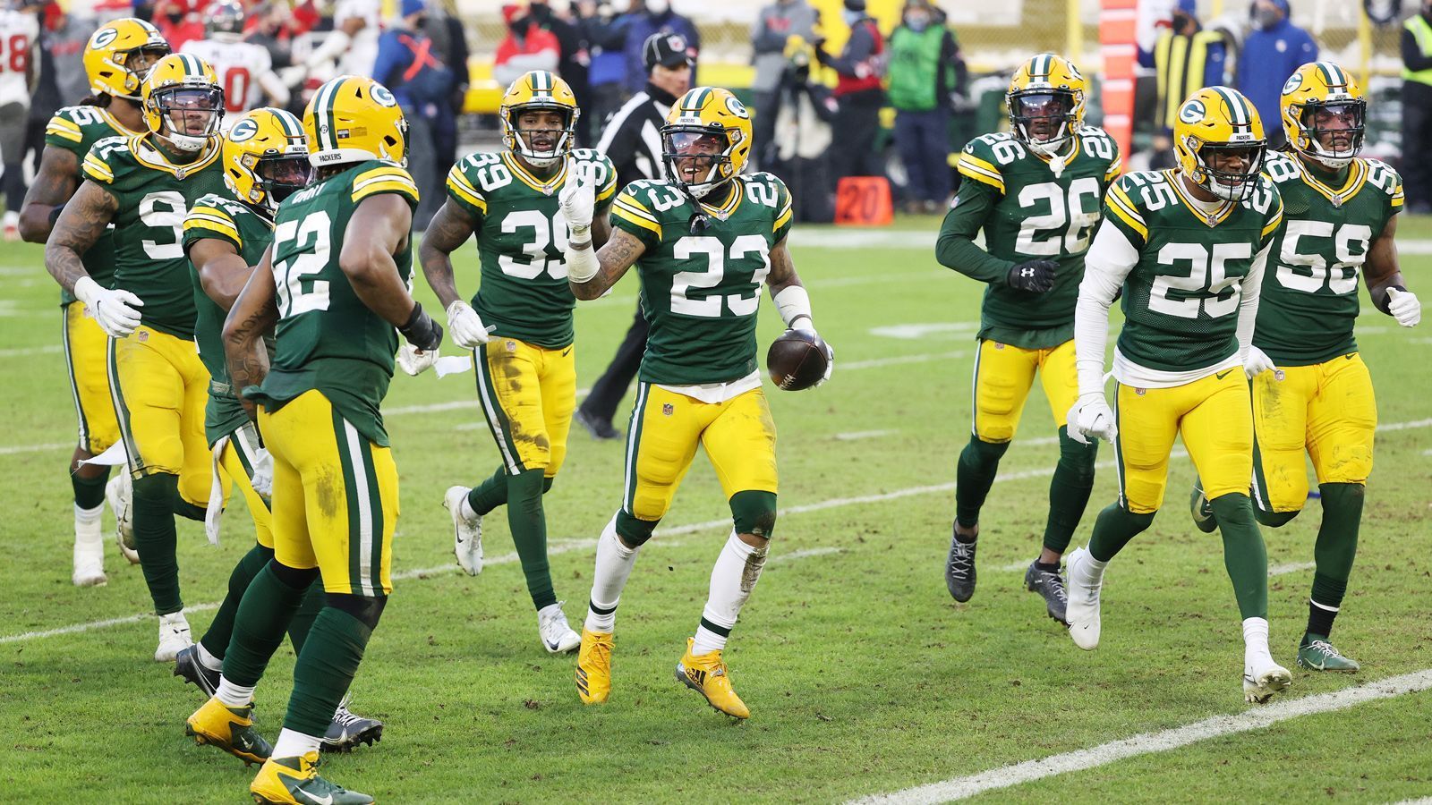 
                <strong>Platz 10: Green Bay Packers </strong><br>
                Erstrundenpicks seit 2017: Jaire Alexander (CB), Rashan Gary (DE), Darnell Savage Jr. (S), Jordan Love (QB)
              