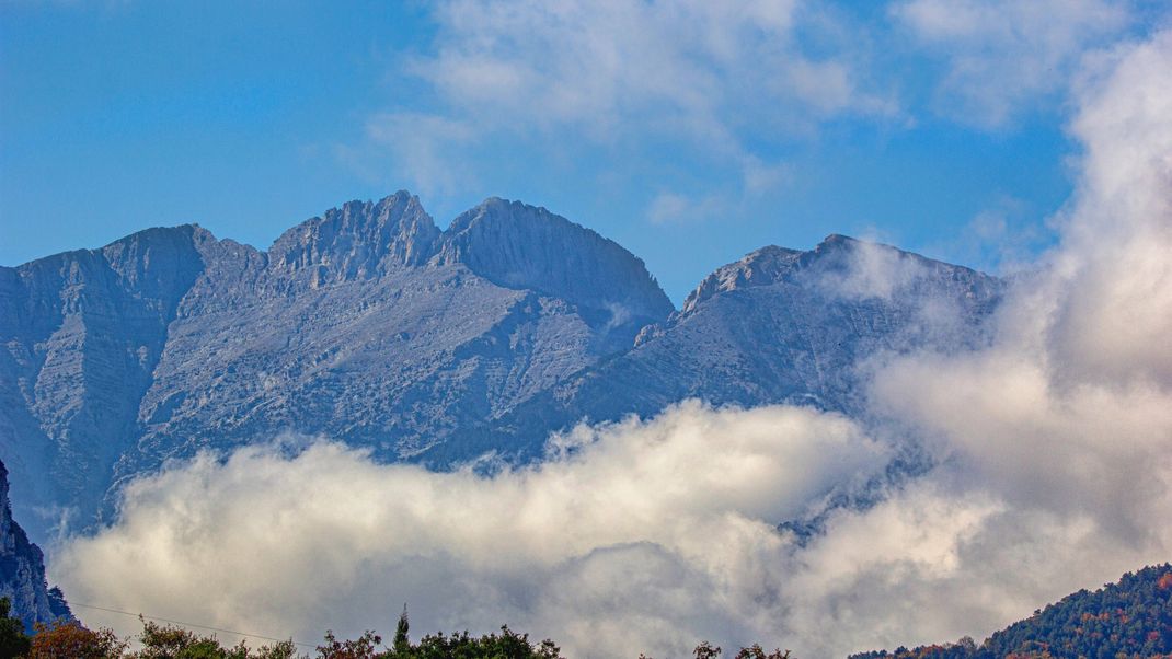 Majestätisch und erhaben ragt der Olymp in die Höhe - einer deutschen Wanderin wurde dieses Gebirge zum Verhängnis.