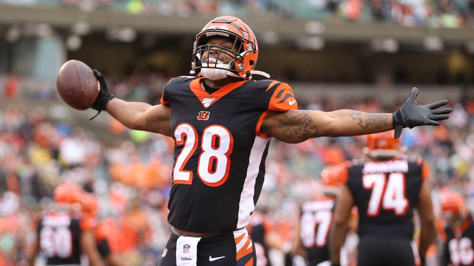 
                <strong>Platz 27 - Cincinnati Bengals</strong><br>
                2020: 47,7 Prozent (122 Siege, 134 Niederlagen)2019: 47,3 Prozent 
              