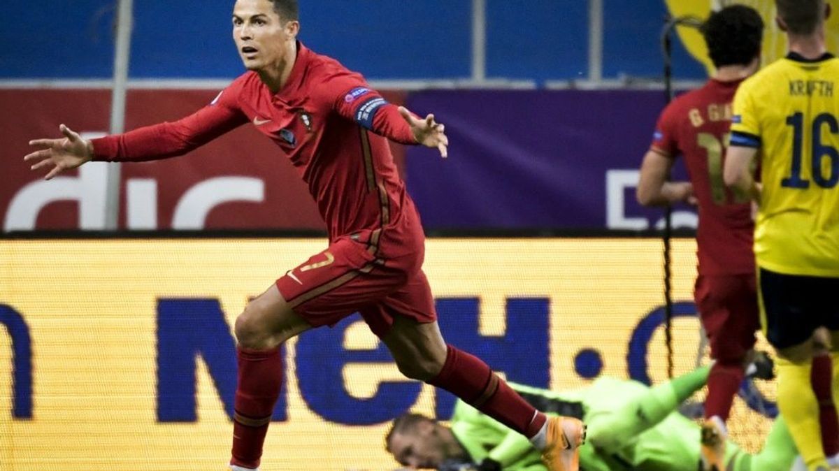 Cristiano Ronaldo: 100 Treffer für Portugal