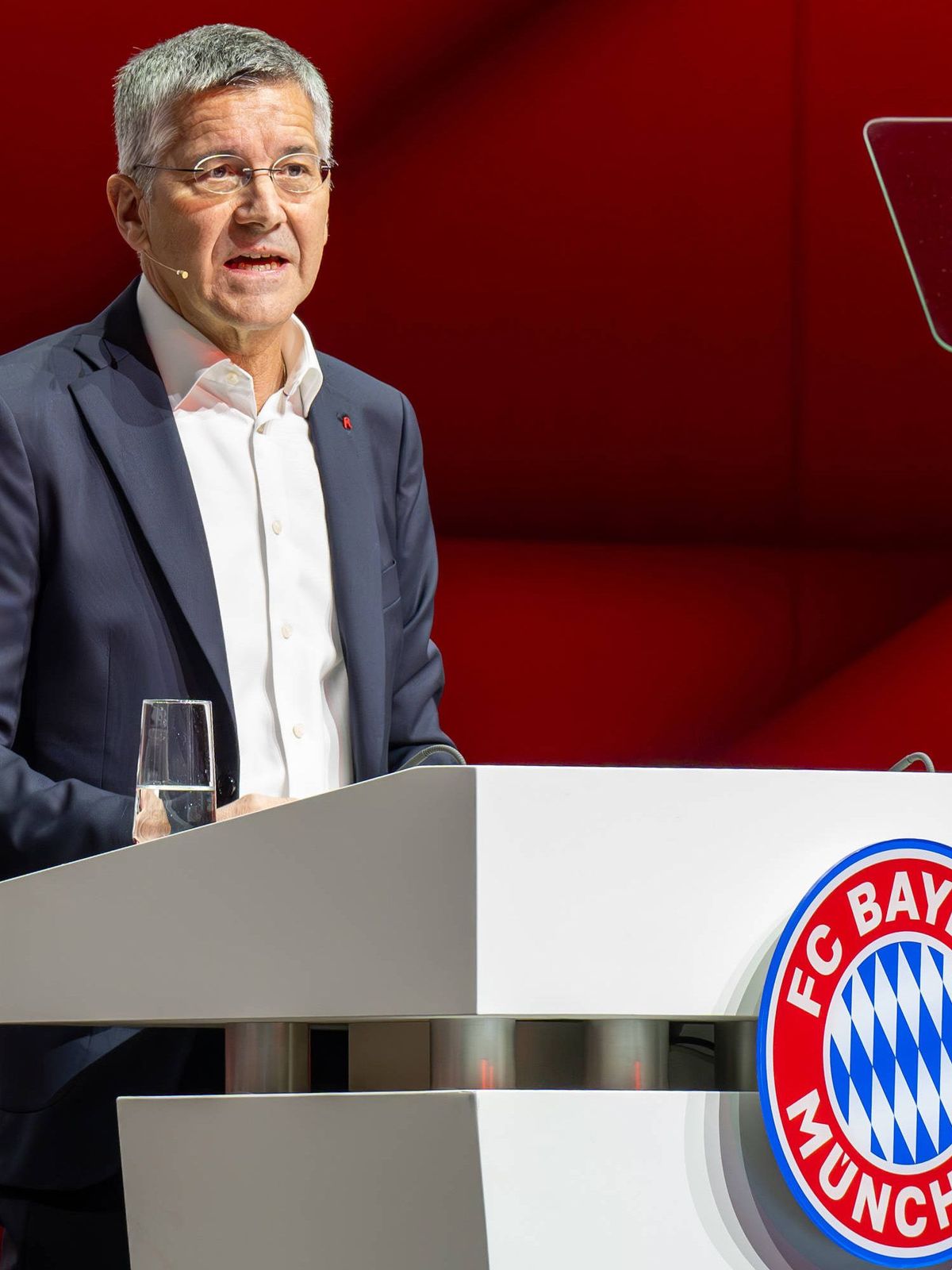 Herbert Hainer auf der Jahreshauptversammlung