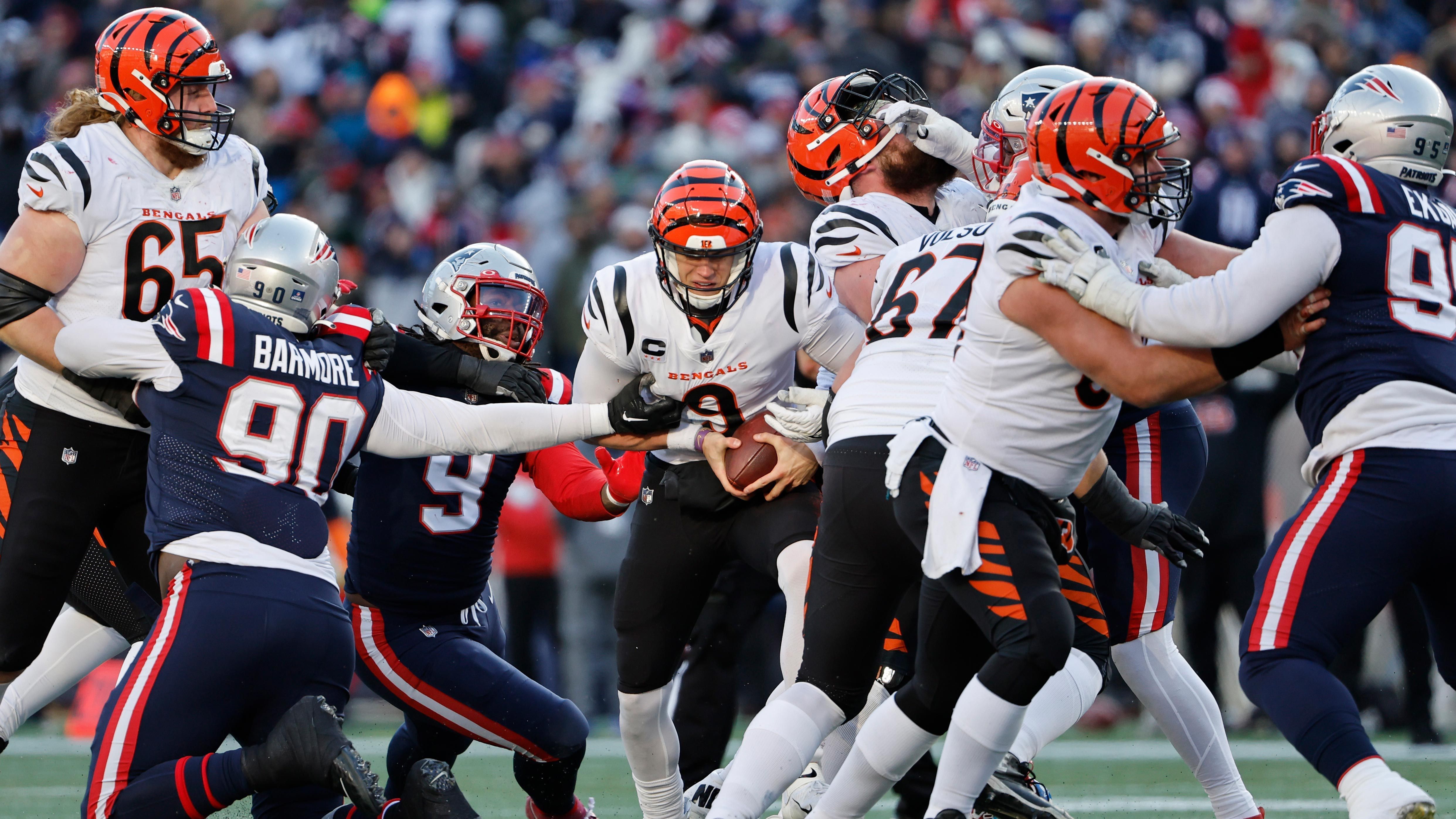 NFL ScorigamiAlert bei Bengals at Patriots!