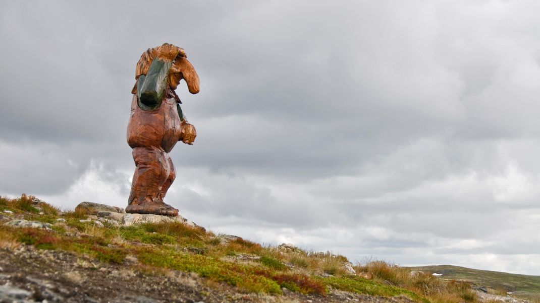 Norwegischer Troll von noerdlichem Hardangervidda, Buskerud Grafschaft
