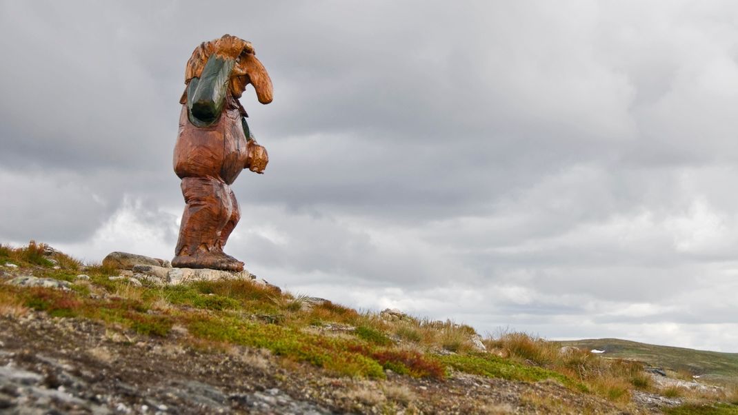 Norwegischer Troll von noerdlichem Hardangervidda, Buskerud Grafschaft