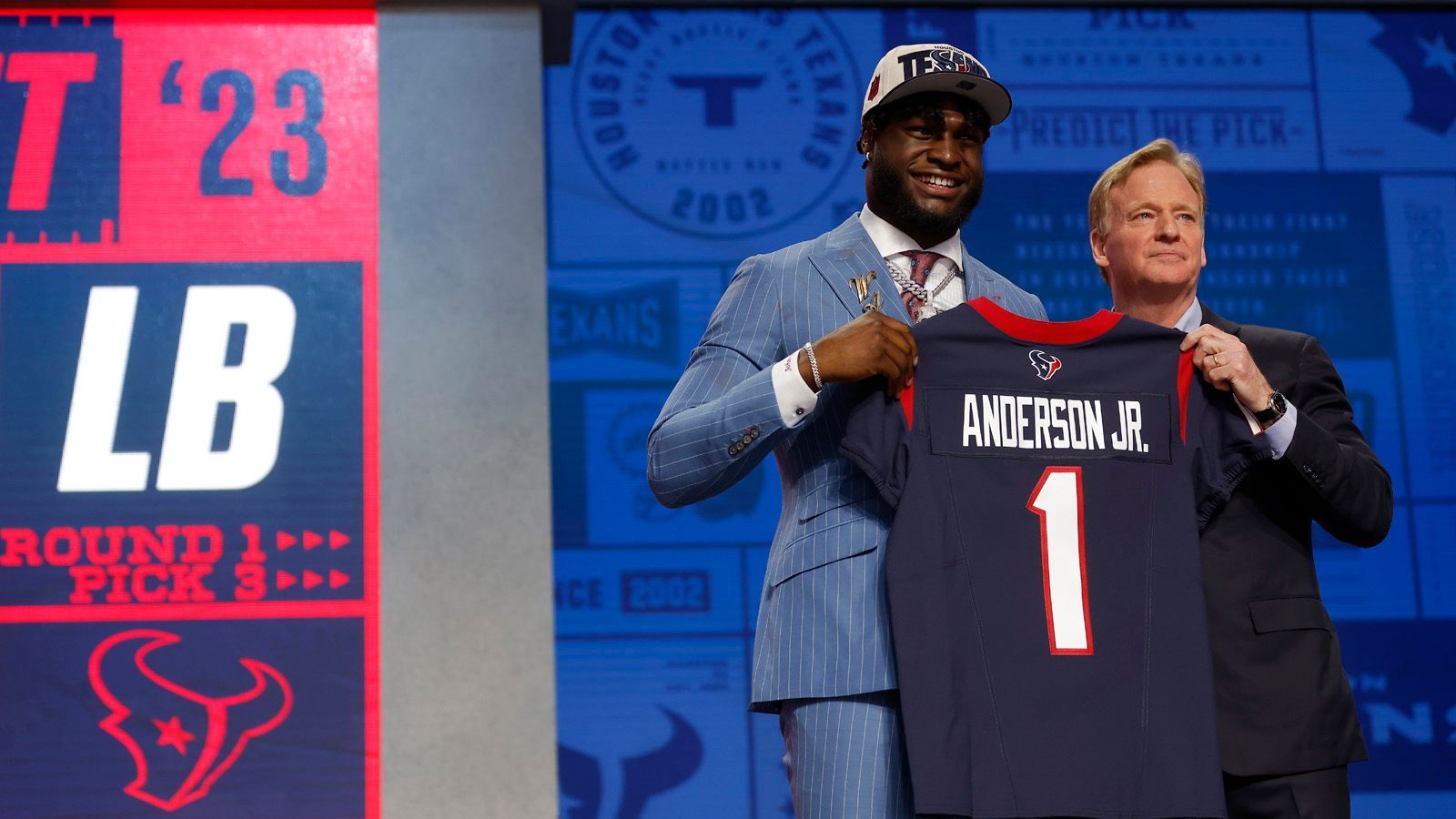 
                <strong>Draft-Pick 3: Houston Texans (via Arizona Cardinals) - Will Anderson, Edge</strong><br>
                
              