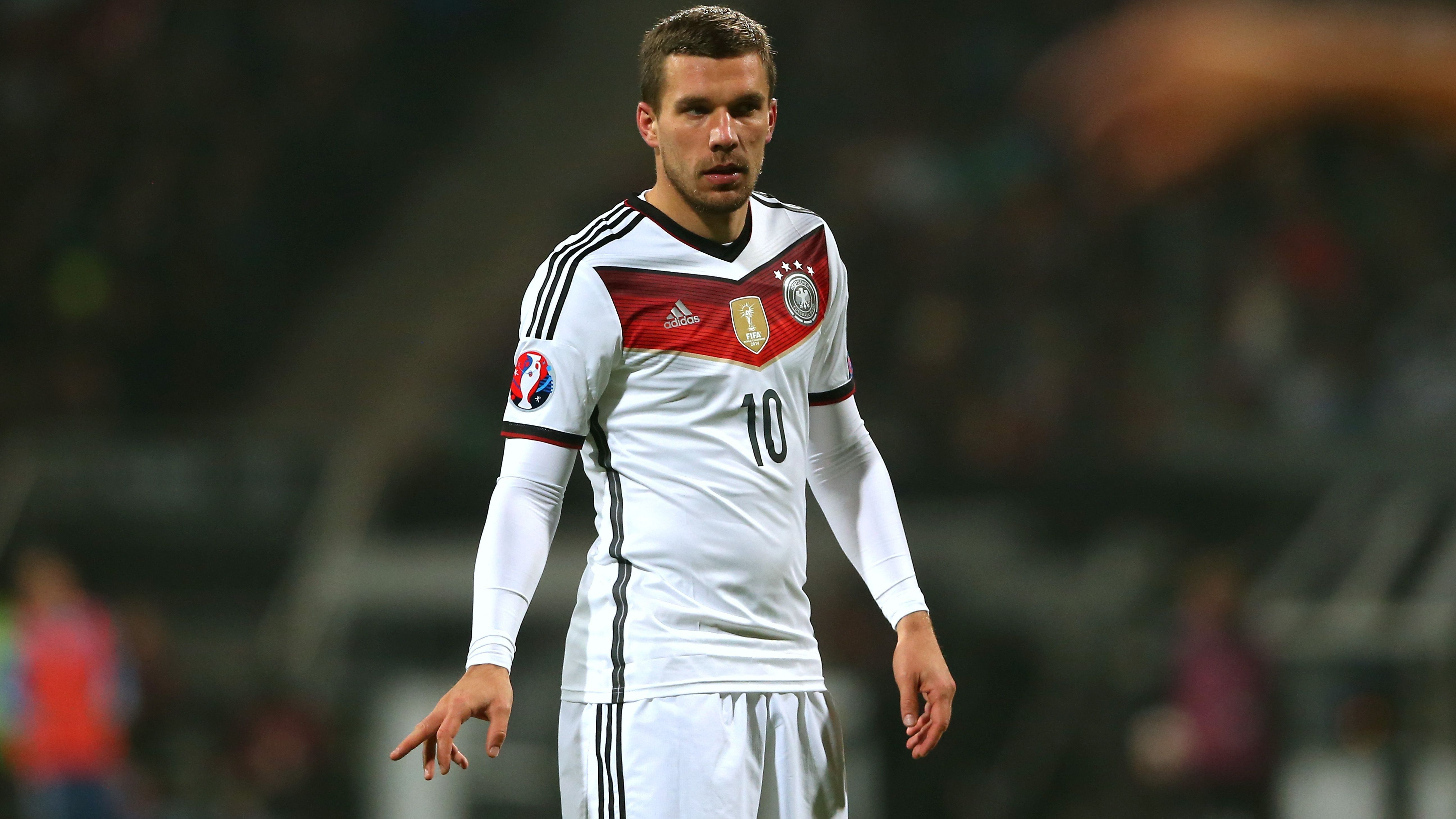 <strong>Platz 1 (geteilt): Lukas Podolski - 87 Siege im DFB-Dress</strong>