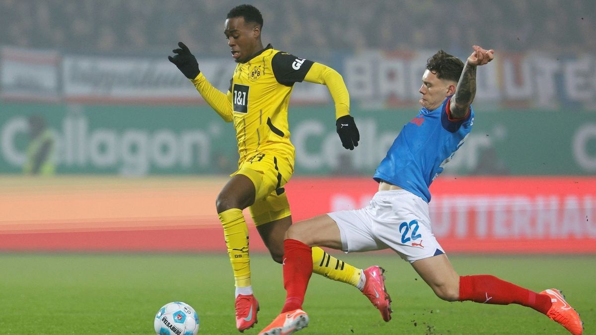 Auf dem Weg nach München? Jamie Gittens (l.)