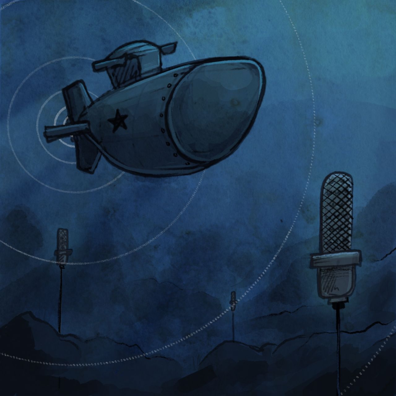 Die U.S. Navy schuf während des Kalten Krieges ein riesiges Unterwasser-Spionage-Netzwerk, das Sound Surveillance System (SOSUS). In den Ozeanen installierte sie geheime Unterwasser-Mikros ("Hydrophone"), um feindliche U-Boot-Angriffe der Sowjets auszuspionieren. 1989 empfingen die Hydrophone erstmals ein sonderbares Signal vor der Westküste der USA.