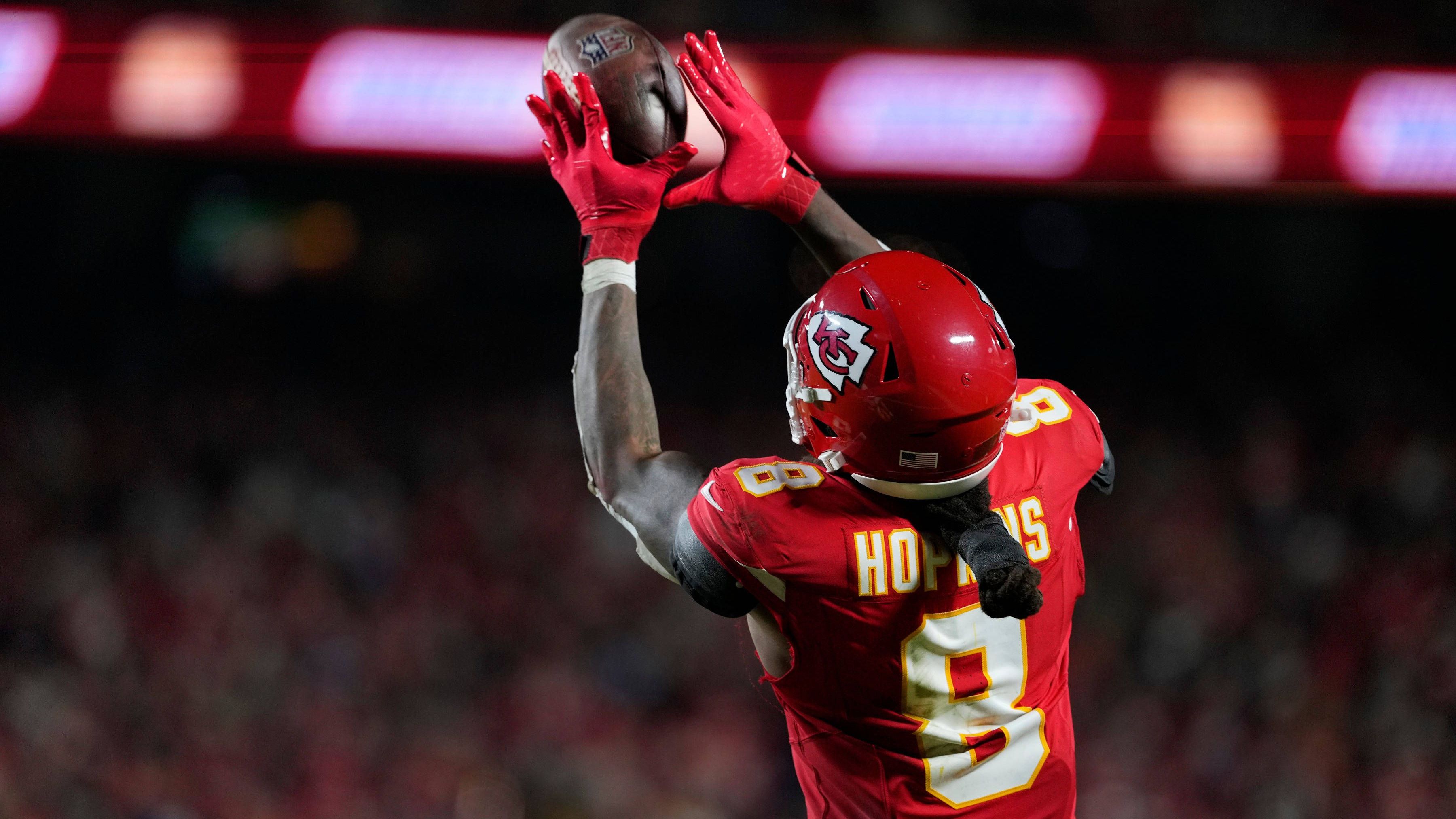 <strong>Kansas City Chiefs</strong><br>Week 16: vs. Houston Texans<br>Week 17: at Pittsburgh Steelers<br>Week 18: at Denver Broncos