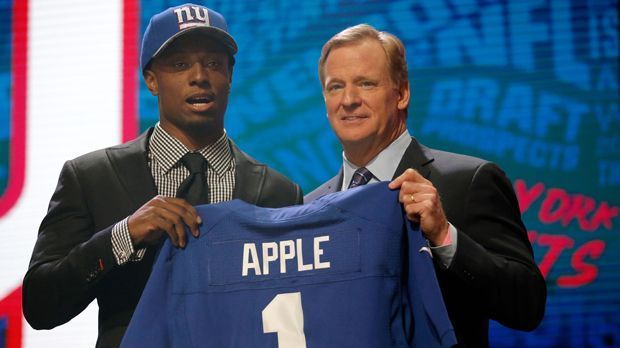 
                <strong>Eli Apple (New York Giants)</strong><br>
                Pick Nr. 10: Eli Apple (Cornerback) zu den New York Giants.
              