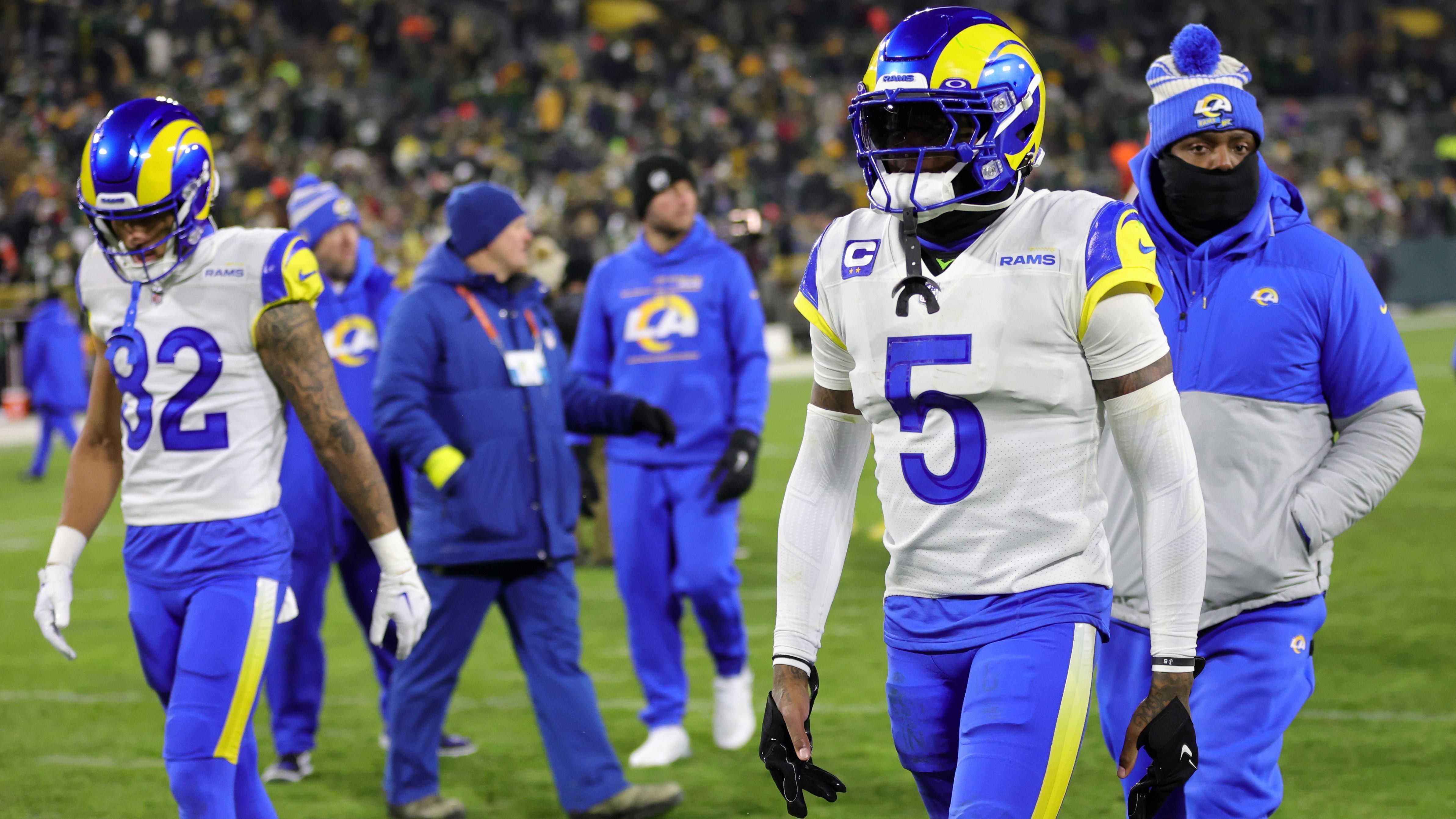 
                <strong>Los Angeles Rams (NFC West)</strong><br>
                Die Los Angeles Rams sind nach der 12:24-Niederlage gegen die Green Bay Packers in Woche 15 offiziell aus dem Rennen um die NFL-Playoffs eliminiert. Damit sind die Rams nach den Denver Broncos 2016 der nächste Super-Bowl-Champion, der es in der Folgesaison nicht in die Playoffs schafft. Außerdem haben die Rams noch einen Negativ-Rekord der Broncos aus dem Jahr 1999 eingestellt. Beide Teams mussten zehn Niederlagen hinnehmen - die meisten eines Super-Bowl-Siegers der Vorsaison. In den letzten drei Spielen könnten die Rams sogar zum alleinigen "Rekordhalter" werden, sollte noch mindestens eine Niederlage hinzukommen.
              