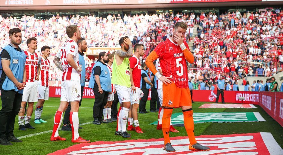 
                <strong>1. FC Köln</strong><br>
                Für den 1. FC Köln war es eine Katastrophen-Saison, an deren Ende der sechste Abstieg der Vereinsgeschichte stand. Dabei hatten die Fans in der Vorsaison noch die Teilnahme am Europapokal gefeiert. Vielleicht wurde den Kölnern auch diese Doppelbelastung zum Verhängnis. Den ersten Sieg gab es erst nach 17 Spielen. ran-Note: 6
              