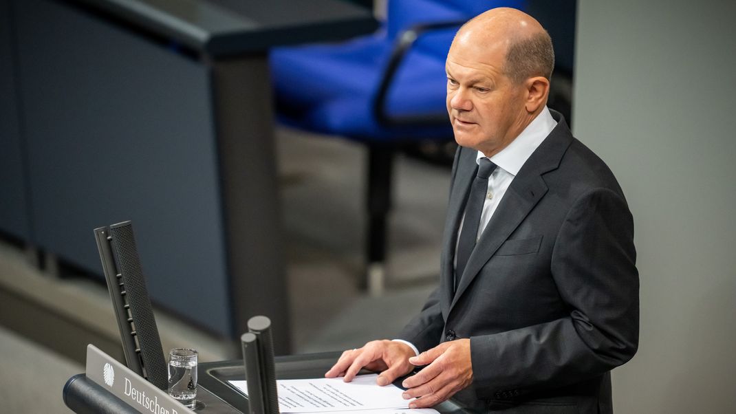 Bundeskanzler Olaf Scholz (SPD) hat eine Regierungserklärung zur Lage in Israel abgegeben.