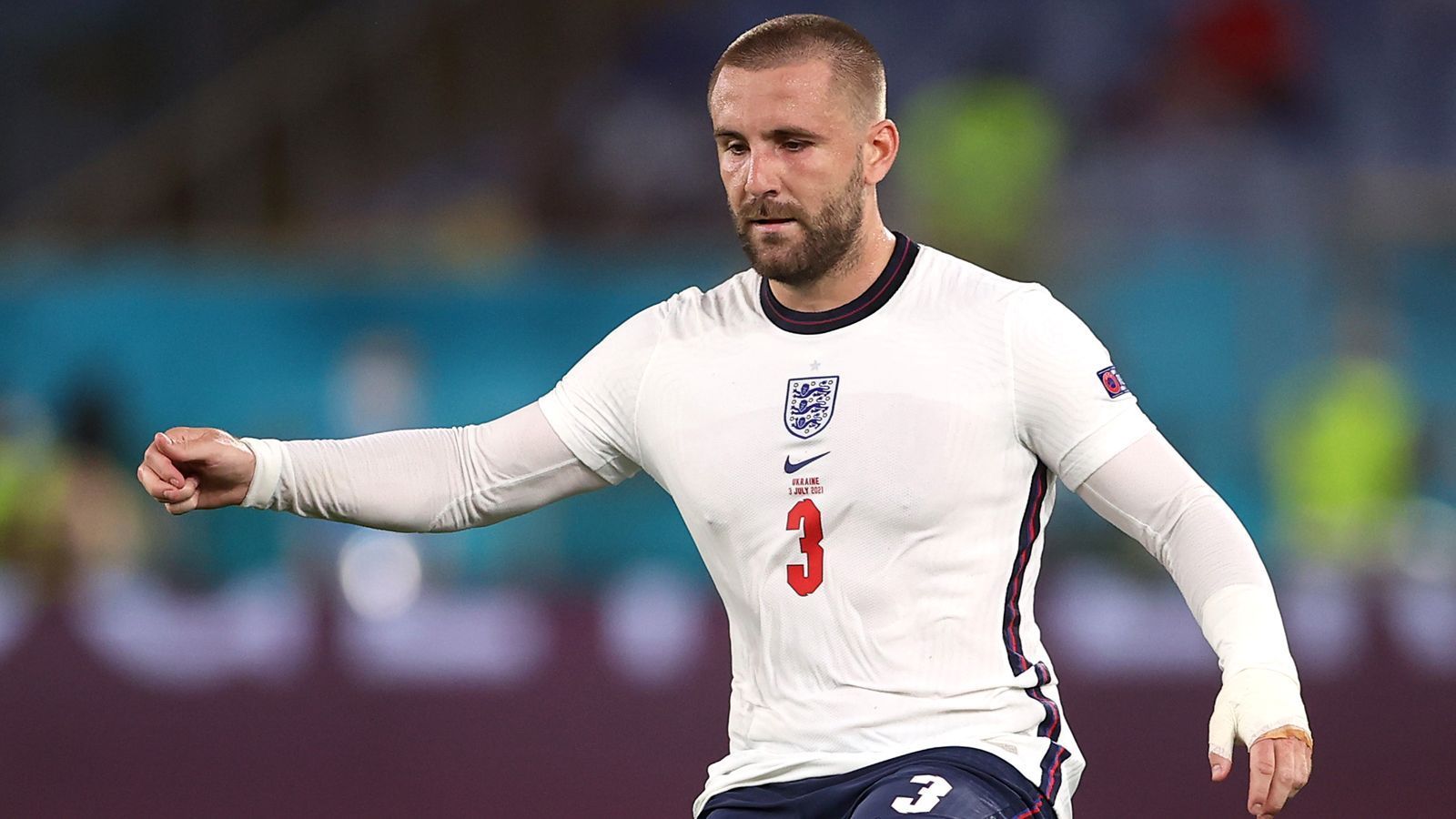 
                <strong>Luke Shaw (England)</strong><br>
                Interpretiert seine Rolle als Linksverteidiger erneut sehr offensiv und sorgt von Beginn an für Betrieb auf seiner Seite. Verursacht durch ein unnötiges Foul den Freistoß zum 0:1 (30.) In der Folge unauffällig, leistet sich aber auch keine Fehler. ran-Note: 3 
              